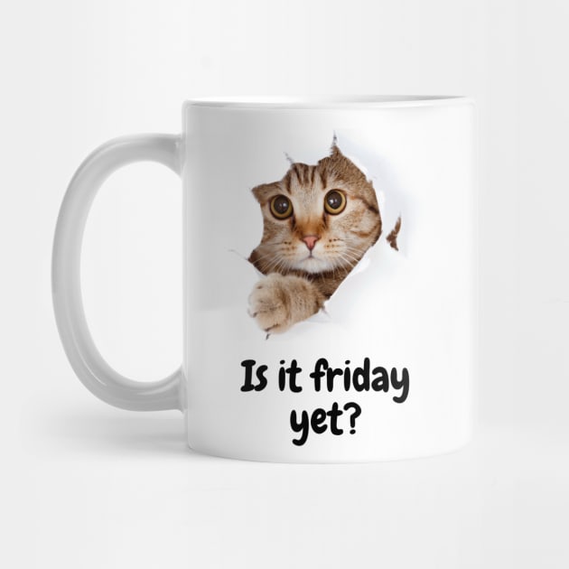 Is it Friday yet kitty? by Doodle and Things